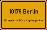 10179 Berlin - Ozonwerte Kopiergeräte?