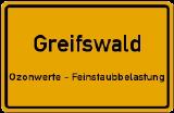 17489 Greifswald - Feinstaubbelastung beim MFD