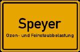 67346 Speyer - hohe Ozonwerte